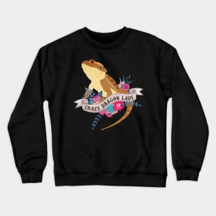 Crazy Dragon Lady Crewneck Sweatshirt